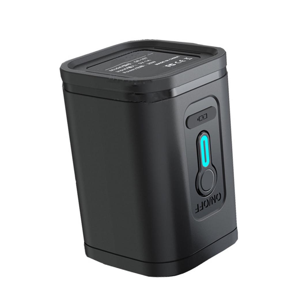 Electric Air Pump Mini Portable USB Interface Inflator Deflator Pump Battery Powered for Household