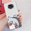 Custodia Cover per Xiaomi Poco X3 NFC X3 Pro M3 F3 Redmi 9 10 10C 9A 9C K40 Pro F1 9C Note 9S Silicone Carina Q Genshin Impact Capa