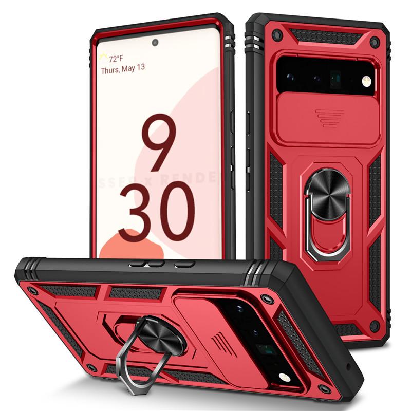 Applicable To Google Pixel 9A Sergeant Push Window Mobile Phone Case Pixel 10 Bracket Anti-drop Protective Case