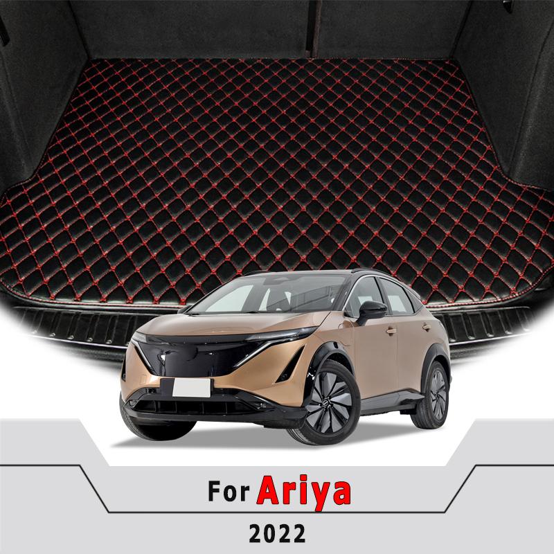 Car Trunk Mats For Nissan For Ariya Parts Cargo Liner Carpets Auto Interior Accessories Waterproof Products Automobiles