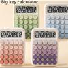 Big Button Calculator 12-bit Big Screen Calculator with High Value and Cute Little Fresh Calculator