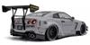 SOLIDO Scale Nissan Liberty Walk Body Kit Type with Kato Finished S1805821 1/18 GT-R (R35) 2.0 (Gray) Figure, Product,