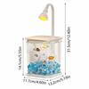 Creative Landscape Fish Tank INS Small Betta Fish Tank Practical Mini Desktop Fish Tank  Kids