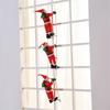 Christmas Holiday Decor Ladder Rope Climbing Santa Christmas Tree Ornament Creative Tree Hangings Long Lasting