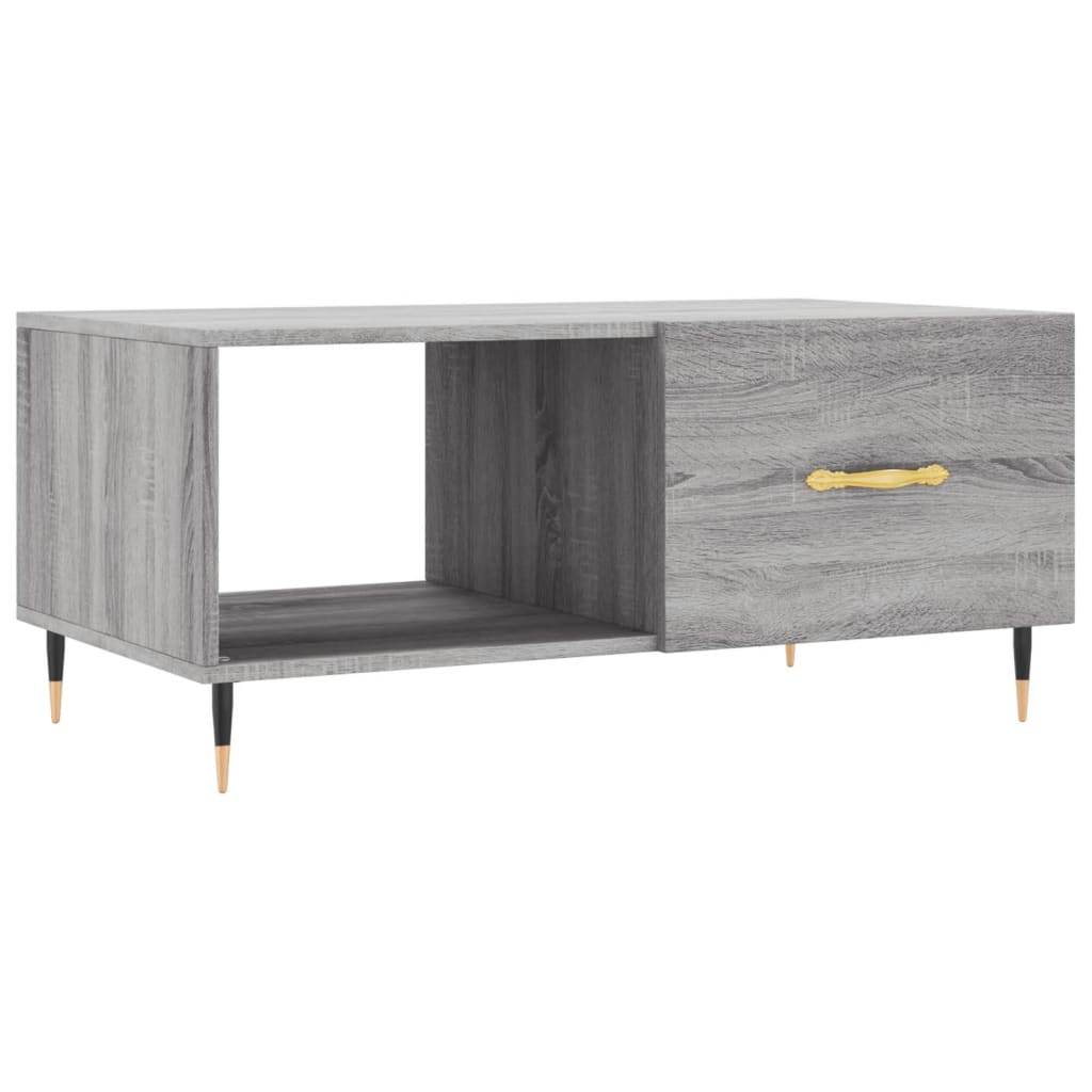  Coffee Table, Grey Sonoma Oak, 90x50x40 Cm