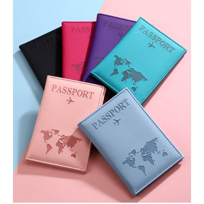 New Popular Passport Protective Cover Pu Passport Holder, Ticket Holder, Spot Passport Bag.