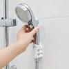 Strong Adsorption Silicone Shower Head Holder with Suction Cup Wall-Mounted Bracket for Bathroom, Fits Ceramic Metal and Glass Walls