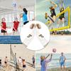 2Pcs Volleyball Arm Sleeves Thumb Hole Design Super Soft High Elastic Breathable Forearm Sleeves Padded Volleyball Sleeves