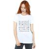 Marvel Womens/Ladies Spider-Man Spidey Symbols Sketched Cotton Boyfriend T-Shirt