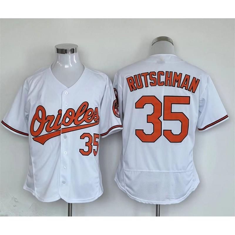 Baltimore Orioles Baseball Jersey 2 35 Rutschman Striped Sports Shirt Men
