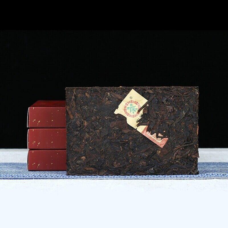 CHINATEA Jujube Fragrant Brick Pu'er Tea Ripe Puer Yunnan Zhong Cha 250g