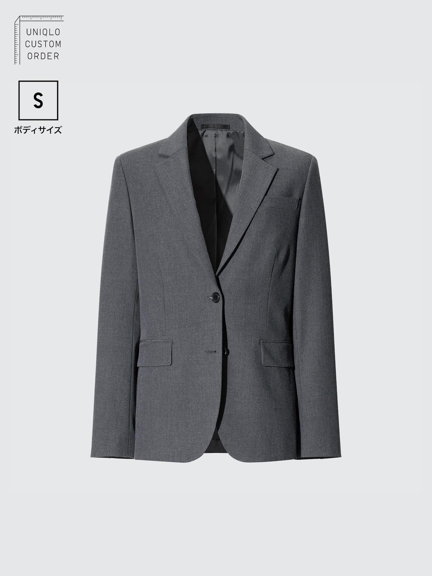 

Uniqlo Японская куртка-стрейч на заказ, маленький размер 06 GRAY/60