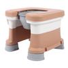 Portable Commode Chair Bedside Potty Shower Chair Non Slip Bedside Toilet for Bathing and Squat Toilet