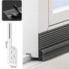 TPE Self Adhesive Window Seal Strip Self Triple Sound Insulation Windproof Anti-Cold Door Under Flexible Weatherstrip Tape