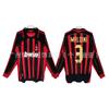 AC Milan retro jersey 0607 season Kaka Maldini Ronaldini Ronaldinho Pirlo collector's edition football jersey