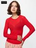 HeaTTech Cashmere Blend PoinTed T shirT