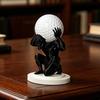 3D Printed Golf Ball Display Stand Single Golf Ball Holder Myth Man Ball Stand for Desk Bookshelf Bookcase Shelf Mantel Decor