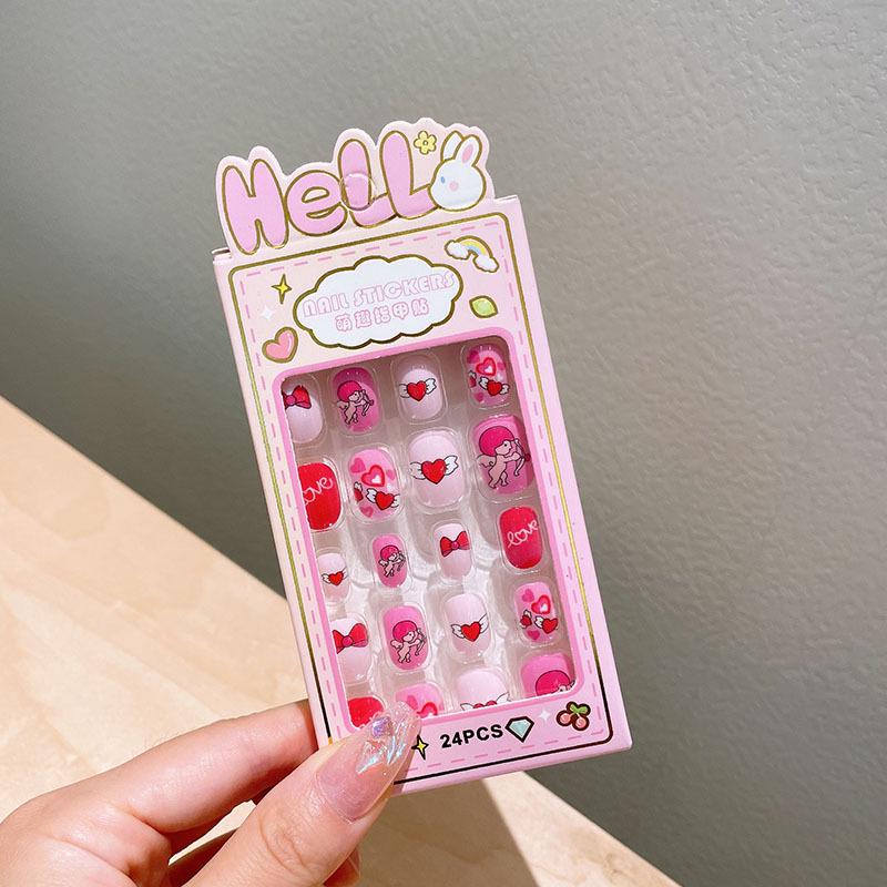 

Мультяшные наклейки на ногти для девочек Звезда , Маленькая лошадка - Съемные и самоклеящиеся