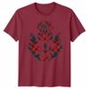 Scottish Tartan Unisex T Shirt Thistle Emblem Scotland Heritage Symbol Tee