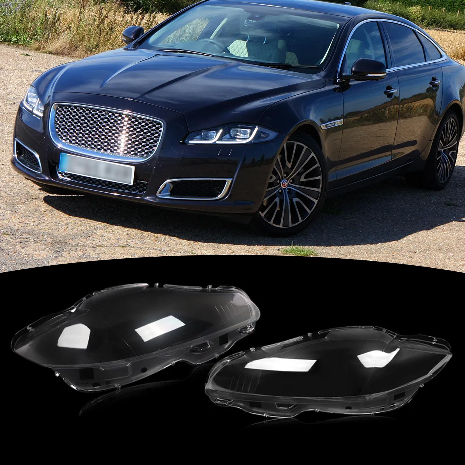 

Пара Прозрачных Накладок на Линзы Передних Фар для Jaguar XJ XJL 2010-2019