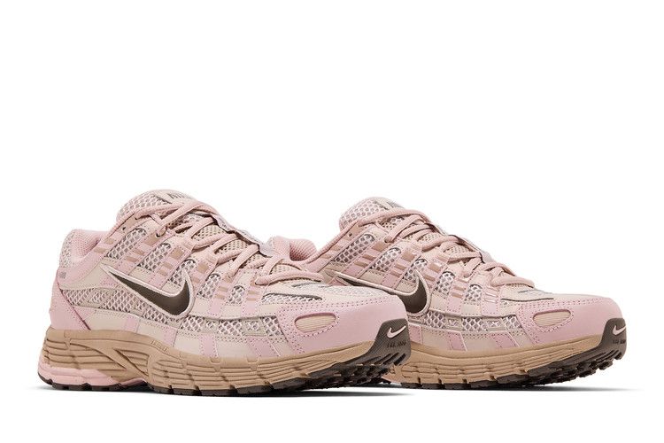 Women's Sneakers Nike P-6000 SE Fossil Stone Hemp Pink Oxford Ironstone (Women's)