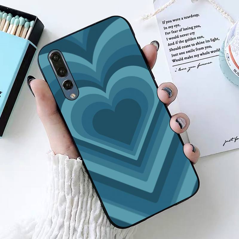 INS Mode Süße Liebe Herz Telefon Fall für Huawei P30 40 20 10 8 9 lite pro plus Psmart2019