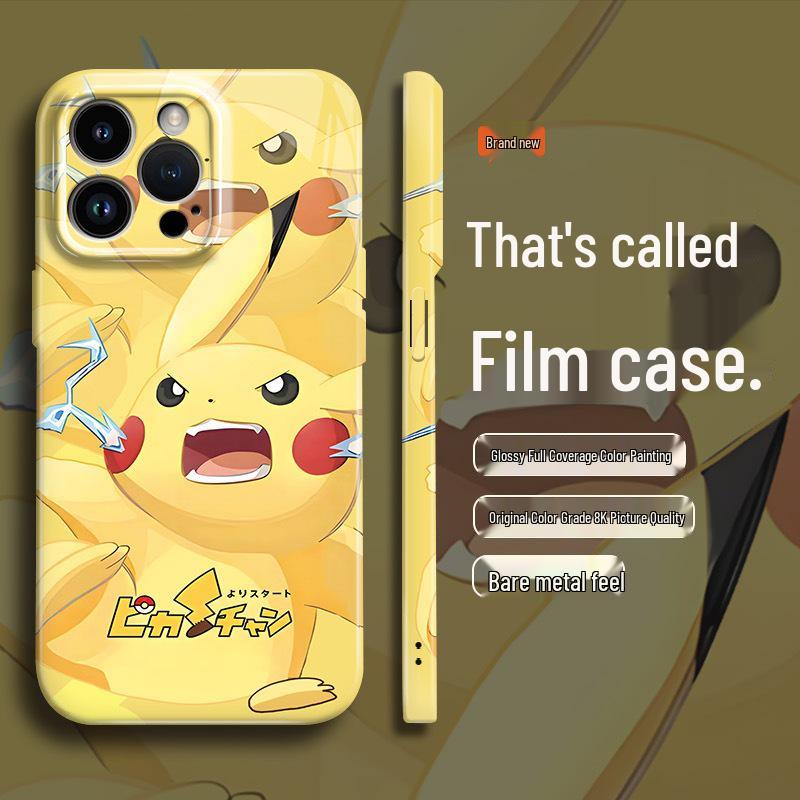 

Pikachu 17 Pro Max iPhone Case for iPhone 13/15/16/11 - Simple and Protective Design iPhone 12 Pro