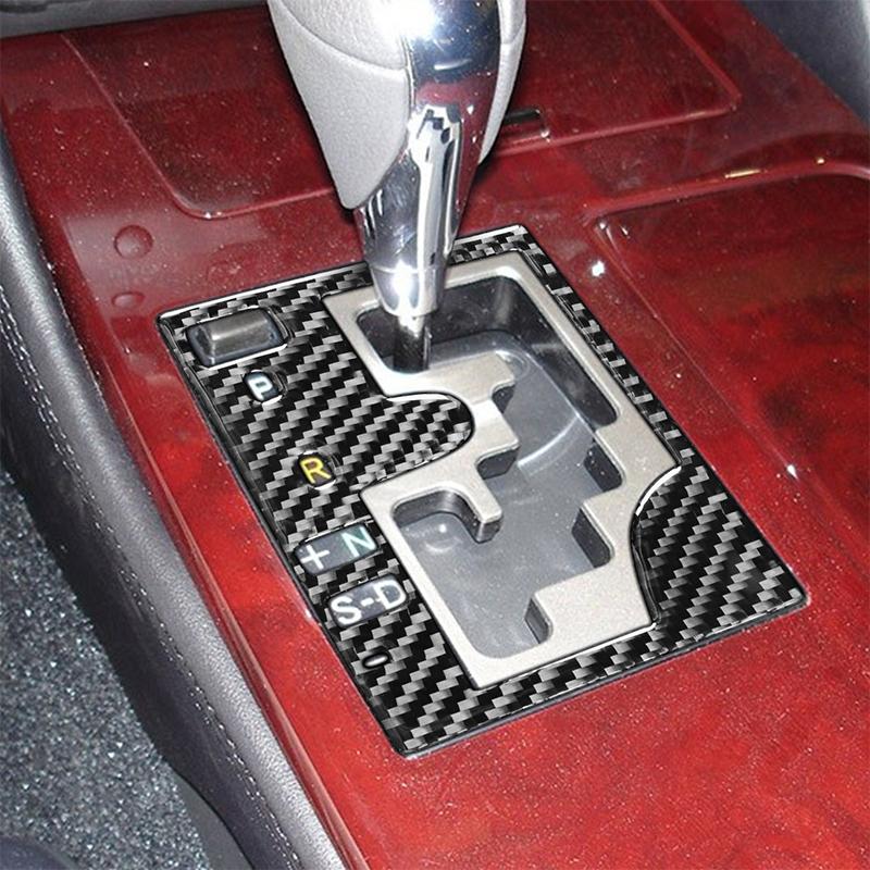 For LEXUS GS 06-11 Real Carbon Fiber Gear Shift Window Lift Control Panel Air Outlet Suit Car Interior