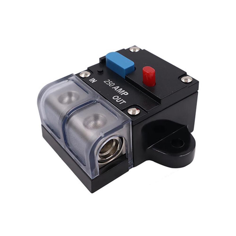 250Amp Circuit Breaker Reset 12V-48V Car Boat Stereo Audio Fuse Automatic Switch