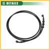 BULLSPANN Motorcycle Brake Hose, Clutch Hose, Hose, For Motorcycles, ATVs, Off-Road Bikes, Universal, Durable, Replacement, Black, Angle 28°, 170cm