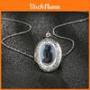 Gothic Cat Pendant Necklace With Black Velvet Chain For Women Elegant Jewelry Gift