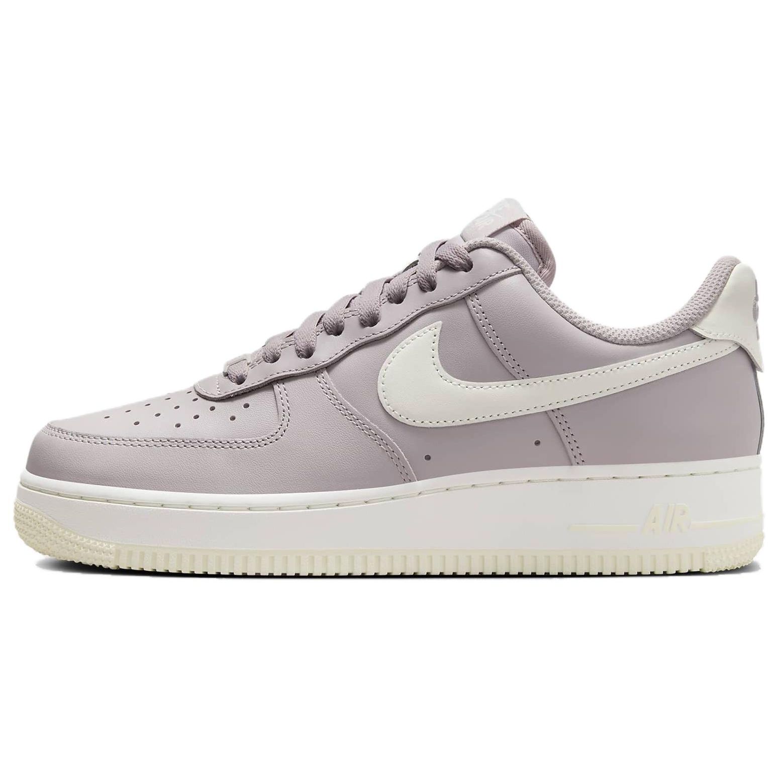 

Nike Кроссовки женские Air Force 1 07 EasyOn Platinum Violet Фиолетовые Кокосово-молочные Volt DX5883-001 36