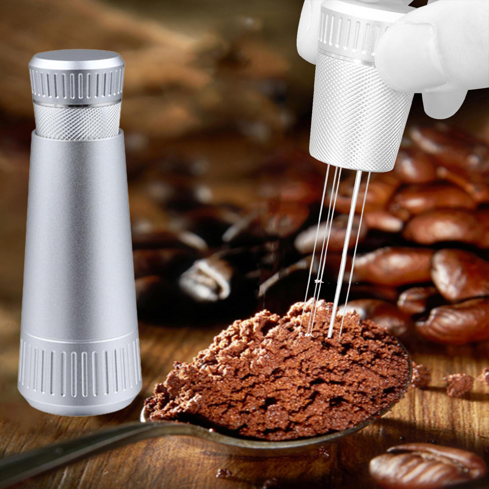 Espresso 6 Barista Hand Dispensing Tool Argent