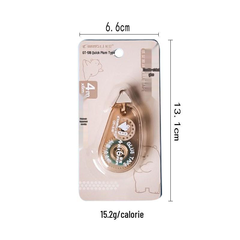 Longli Strong Dot Adhesive Removable Double-Sided Transparent Grid Tape for Scrapbooks