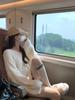 Women's Off-Shoulder Mohair Knit Sweater - Soft, Loose, and Stylish for Autumn/Winter