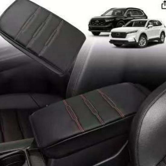 Leather Armrest Cover for 25-26 Model CRV Center Console