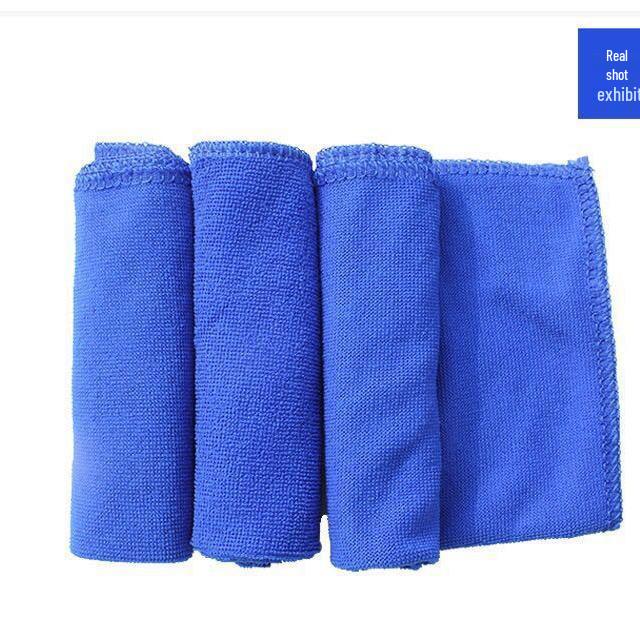 30x30 Microfiber Car Cleaning Towels, 25-Pack, Small Square for Car Wash and Gift.