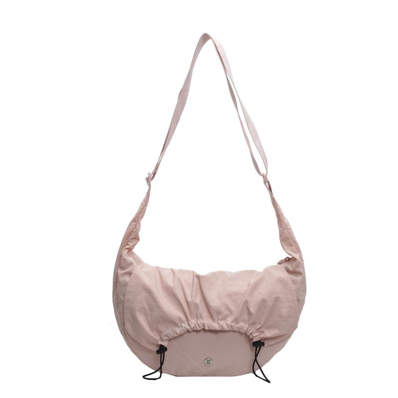 Hobo Bag für Damen, einfarbig, Umhängetasche, Schultertasche, Unterarmtasche