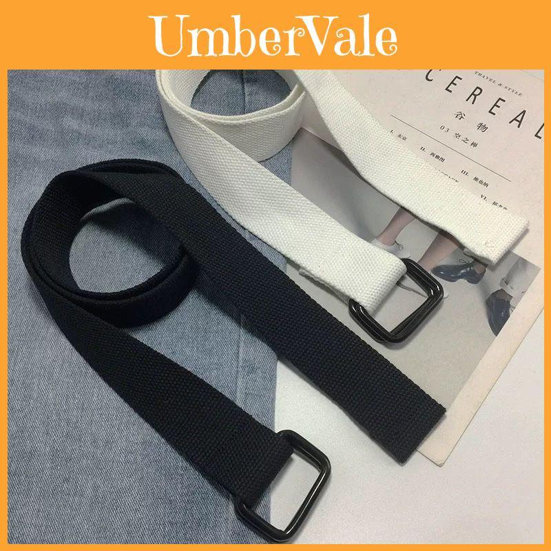 Versatile Canvas Belt For Men And Women Simple And Stylish For Jeans And Work Pants