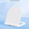 Xindrui Soft-Close U-Shape Plastic Toilet Seat