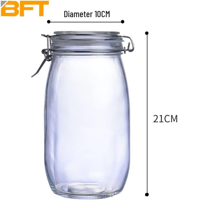 Airtight Glass Food Storage Jar