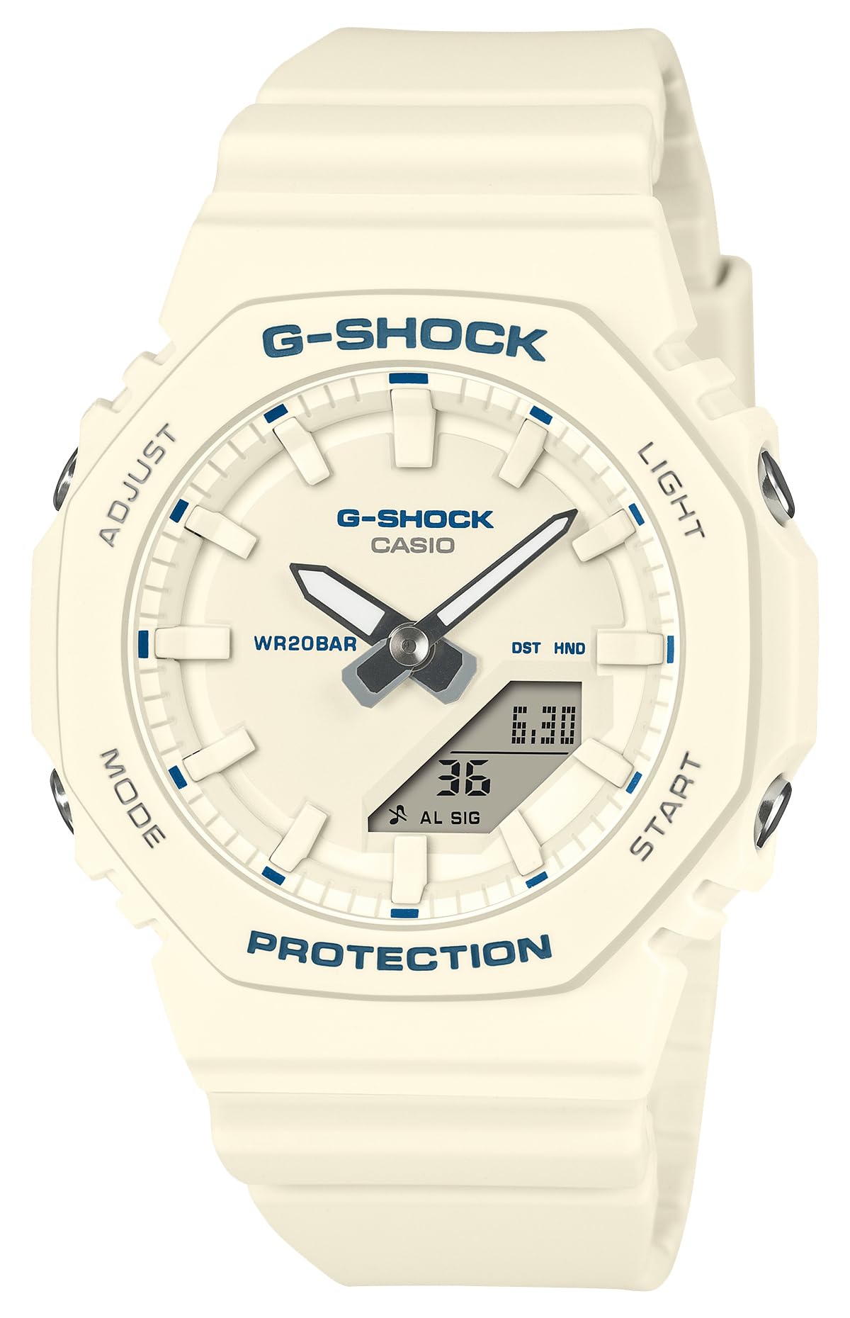 

[Casio] G-Shock Watch [Domestic Genuine] Made with Eco-friendly Materials, GMA-P2100BA-7AJF, Women s, White