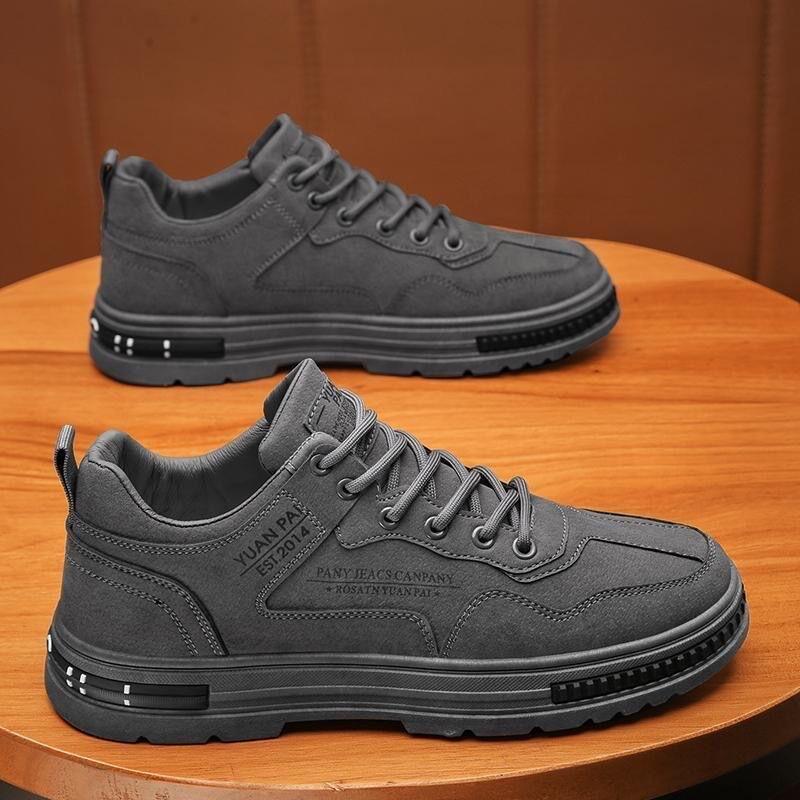 Spring Men's Shoes Breathable Work Site Labor Protection Shoes Men's Trend All-match Non-slip Sports Leisure Work Shoes