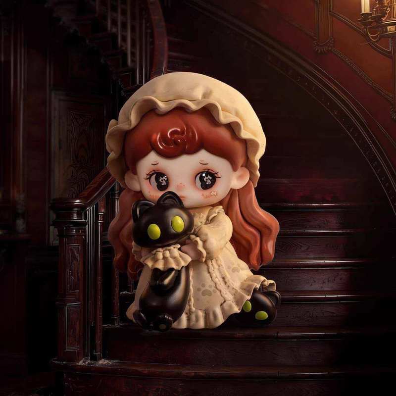 Genuine Tarti Ghost In Hotel Series  Cute Spooky Anime Figurine Desktop Ornament Collectible Plaything  Present