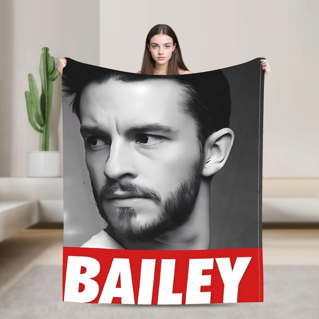 Jonathan Bailey Blanket  Travel Flannel Throw Blanket For Couch Bed Super Soft Design Quality Bedspread Gift Idea