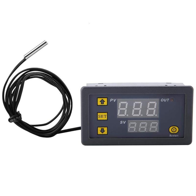 W3230 12V 24V 220V digitaler Temperaturregler Thermostat Regler Heizungs Kühlungs Regelung Thermostat mit Sensor Thermostat