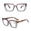 Blue Ray Blocking Anti-Blue Light Reading Glasses Large Frame Eye Protection Presbyopia Eyeglasses Spring Leg Elegant