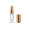 3/6/9ml Empty Glass Perfume Bottle Stainless Steel Roller Ball DIY Portable Travel Essential Bottle
