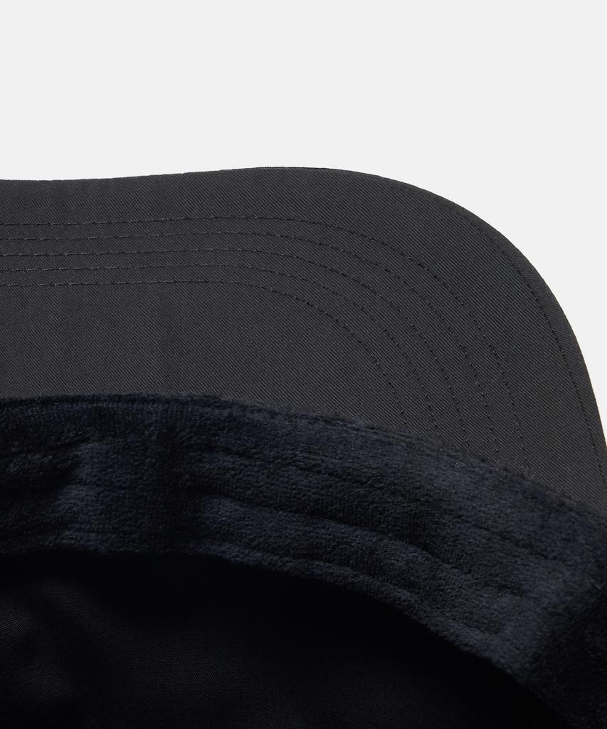 Deossingindeeodeeo 5 Panel Rope Cap Black