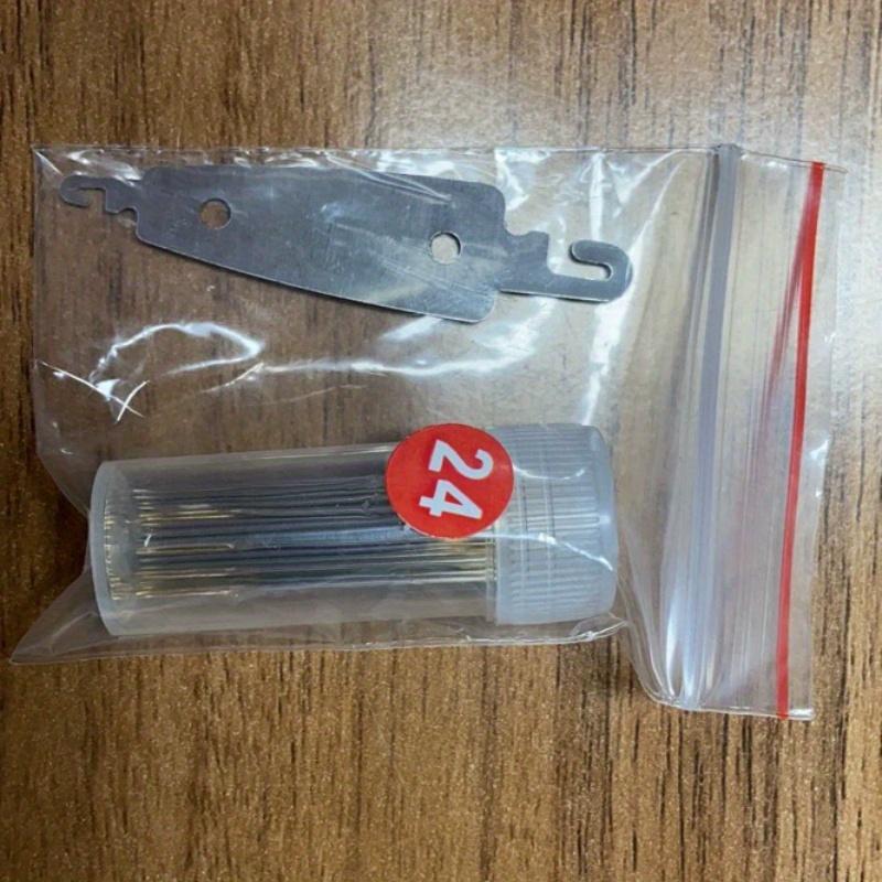 

30 шт. Голка для вишивання з хвостиком, тканина для вишивання хрестиком, інструменти для рукоділля, розмір № 22/24/26 NO.24-30Pcs